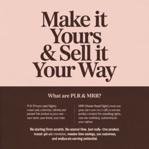 The Ultimate Faceless Creator Bundle: DFY Canva Templates with PLR & MRR Resell Rights for Daily Passive Income